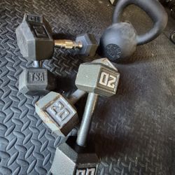 Weights⚠️ 105 lbs > $0.50 = $50.00