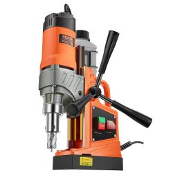 VEVOR Magnetic Drill, 1450W, 1.57" Drilling Diameter, 12500N 850RPM Portable Electric Column Drill, Drilling Machine for Any Surface, Home Improvement