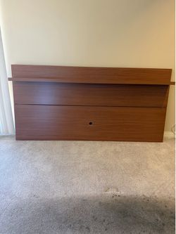 Modern Floating TV Stand / Entertainment Center – Pre-Assembled – Wall Mount Hardware Included