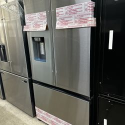 🔥BRAND NEW SAMSUNG 32 CU FT MAX FRENCH 3 DOOR FRIDGE 🔥WARRANTY 🔥DELIVERY🔥