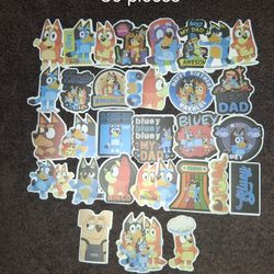 Bluey 30 Piece Stickers $5 For All 