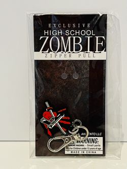 Exclusive High School Zombie Zipper Pull