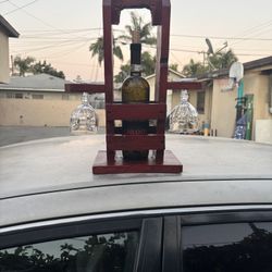 Wine Bottle Display Case
