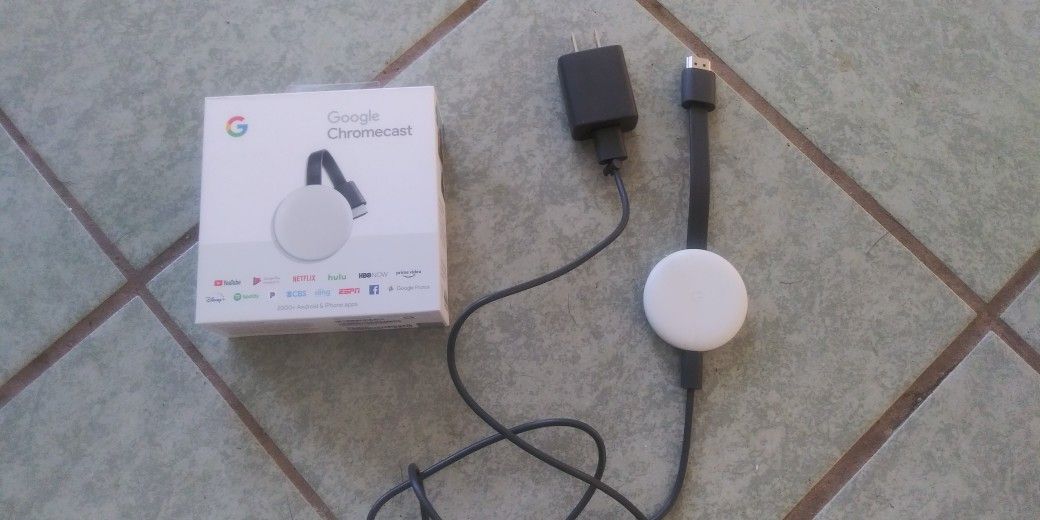 Google Chromecast Device Never Used
