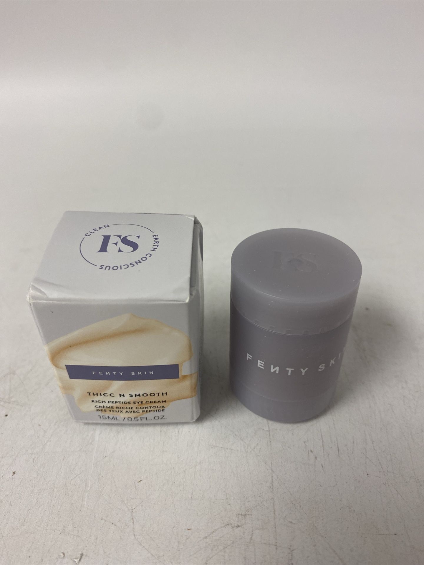 Fenty Skin Thicc N Smooth Rich Peptide Eye Cream - Full Size .5oz/15ml