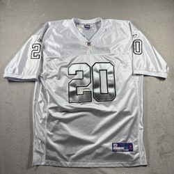 Reebok Mens NFL Jersey 56 Equipment Oakland Raiders White Darren McFadden #2718