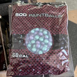 500 Paintballs in the bag
