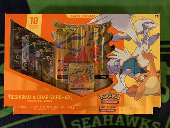 Pokémon TCG: Reshiram & Charizard-GX Figure Collection