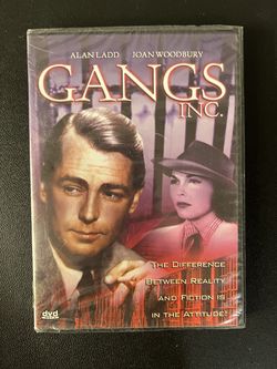 Gangs, Inc. (DVD, 2004) Alan Ladd Joan Woodbury New Sealed