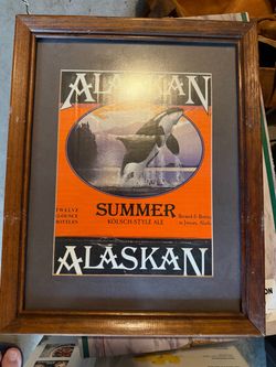 Alaskan Summer Kölsch-Style Ale Framed Print