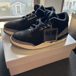 Air Jordan 3 Off Nior Size 8.5m/10w