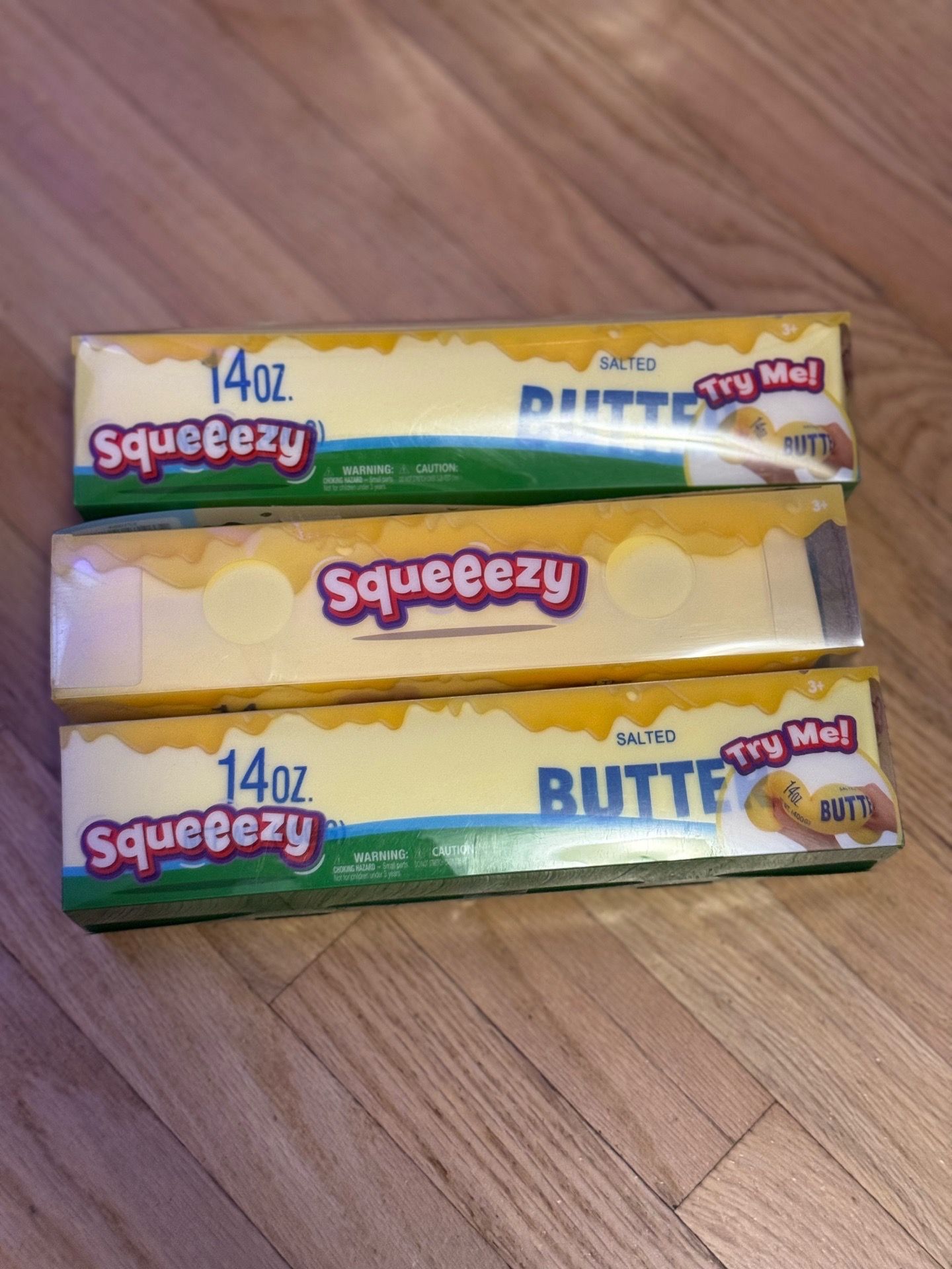 Squeezy butter squishy