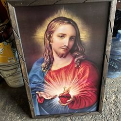 Cuadro Del Sagrado Corazon De Jesus