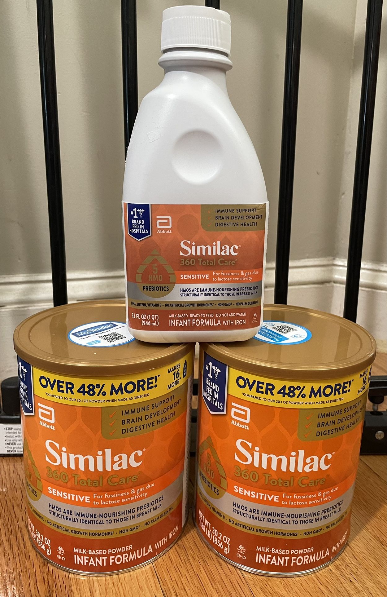 Similac 360 Total Care Sensitive Formula Bundle