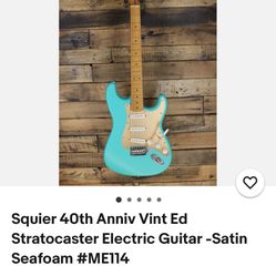Squire Stratocaster 