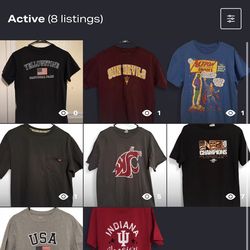 shirts for sale (tell me which one you want to see”