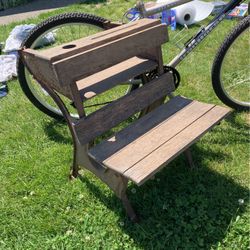 Vintage School Desk