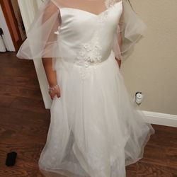 White Dress Reduced Price 