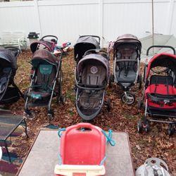 Snowstorm Tagsale Everything Must Go Lot of Strollers 