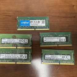 8GB DDR4 RAM Sticks