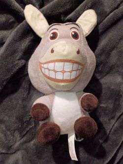 Shrek Donkey Sitting Big Head Plush from Dream Works 7"-9"