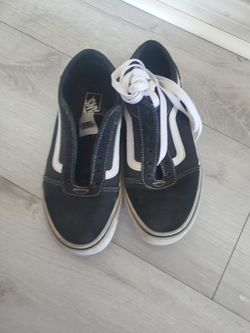 Vans, Size 3.5 Black /white