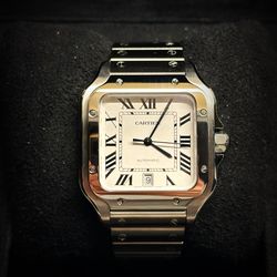 Cartier santos large 2025