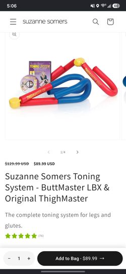 NEW Suzanne Somers ThighMaster Set – Sealed Box