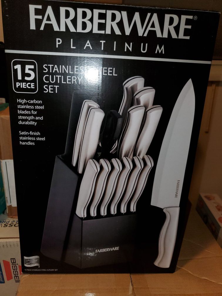 Farberware stainless steel cutlery set