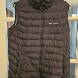 Black Columbia Omni-Heat Vest