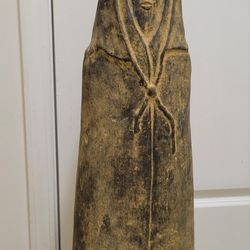 Terracotta Monk Statue wearing a Cowl 
