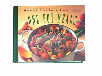 Vintage 1995 Time Life One-Pot Meals Cookbook Recipes Cooking Cook Book