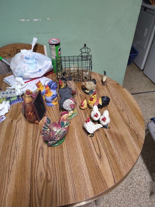 Chicken And Roosters Selling Separately Or As A Group 