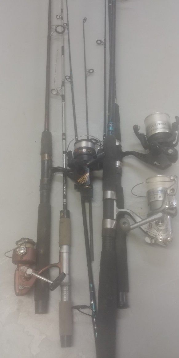Fishing Poles, Reels And Lures