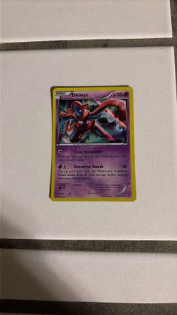 Deoxys Pokemon Card