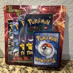 TCG Lightning Set w/ Crown Zenith & Paldea Evolved + Trick or Trade