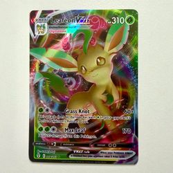 Leafeon VMAX 008/203 Ultra Rare Holo – Evolving Skies Pokémon Card
