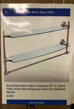 New Glass Shelf