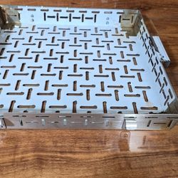 Stainless Steel Grill Mesh BBQ Grill Accessories, Roasting Grilling Basket
