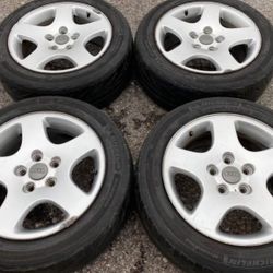 16” AUDI A4 A6 A3 S4 TRADES ACCEPTED VOLKSWAGEN PASSAT JETTA WE FINANCE RIMS WHEELS TIRES SET 