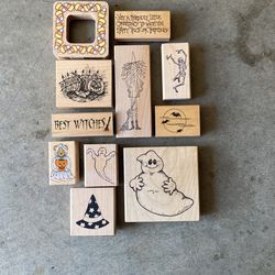 Halloween stamps