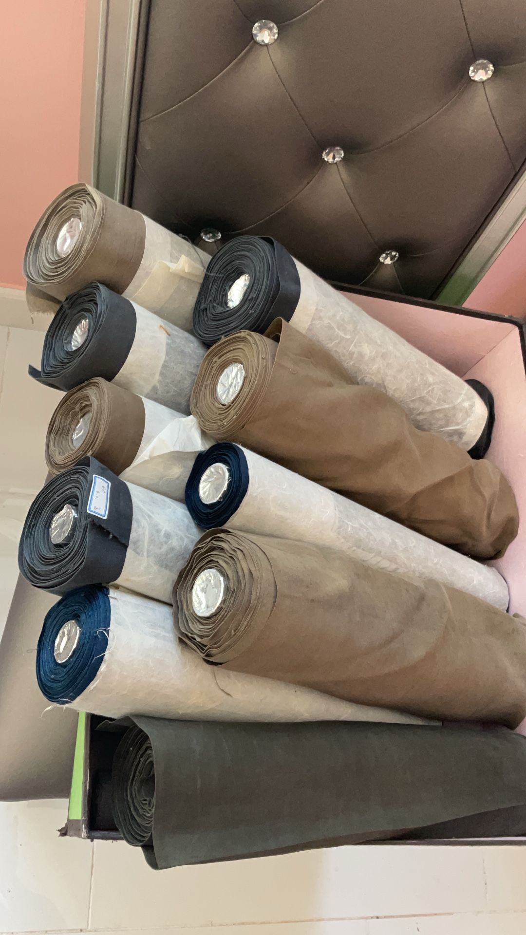 A BUNCH OF FABRIC