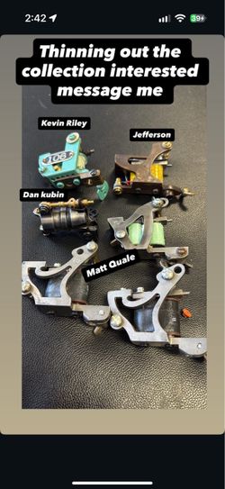 Tattoo machines