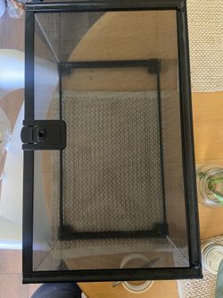 Reptile snake Lizard  Turtle Terrarium Glass Box