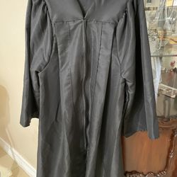 Black Graduation Gown (No Cap)