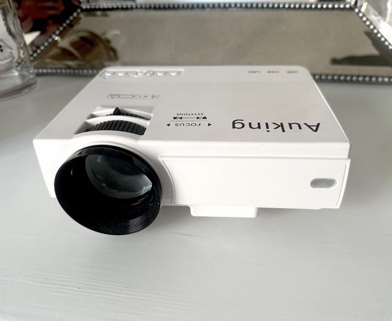Mini White Projector