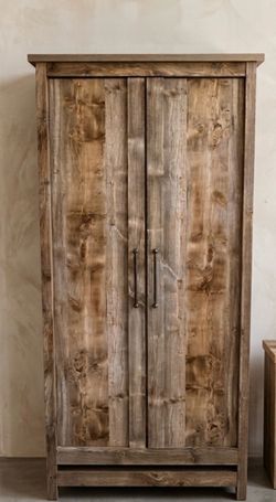 Rustic Storage Cabinet