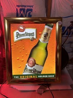 Pilsner Lighted Beer Sign 