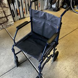 Transport Wheelchair $40