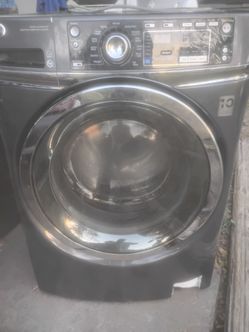GE FRONT LOADER,NO ISSUES,WORKS GREAT,ABOUT 1 1/2 OLD